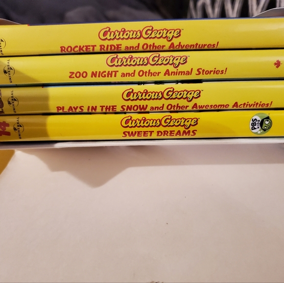 Boxed set of Curious George 4 DVDs $15 - Picture 2 of 7